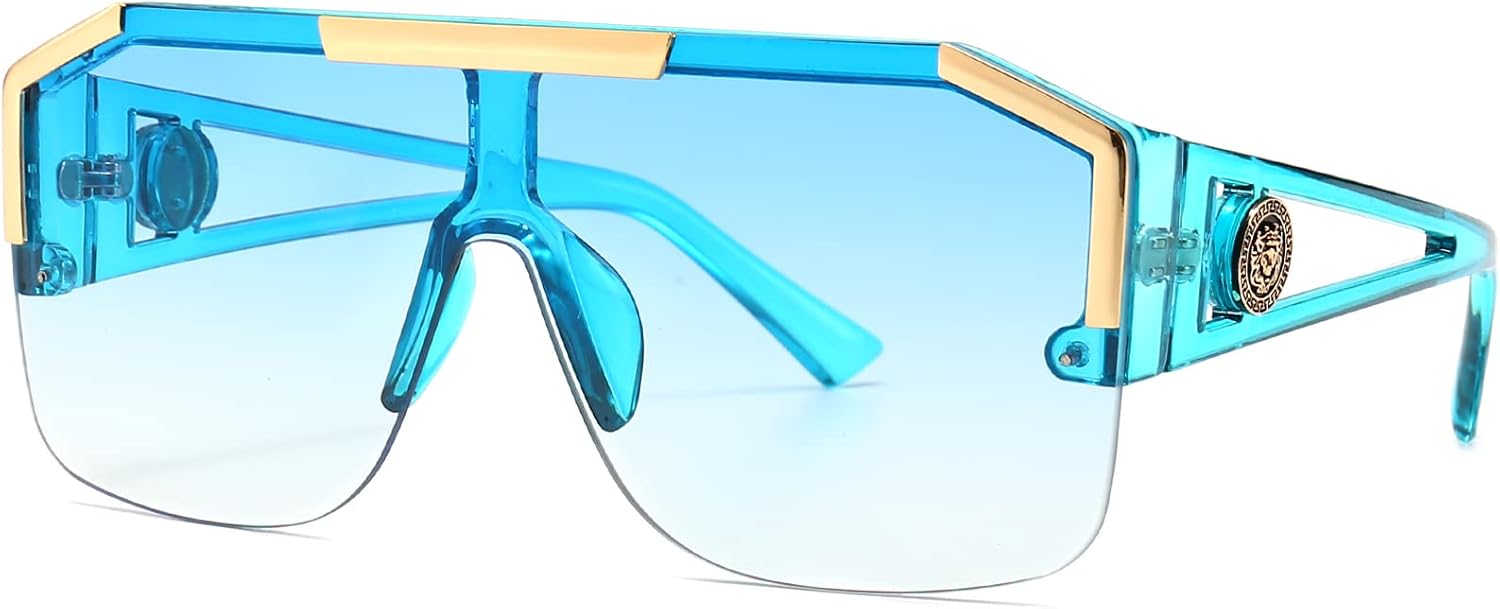 Oversized Aviator Sunglasses - Hình 11