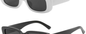 Green Rectangle Sunglasses - Hình 14