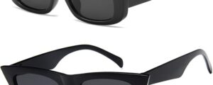 Green Rectangle Sunglasses - Hình 22