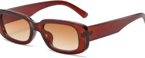 Green Rectangle Sunglasses - Hình 6