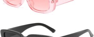 Green Rectangle Sunglasses - Hình 9