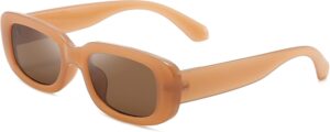 Green Rectangle Sunglasses - Hình 23