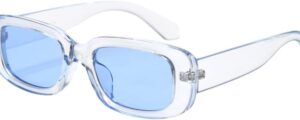 Green Rectangle Sunglasses - Hình 13