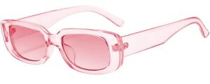 Green Rectangle Sunglasses - Hình 8