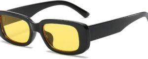 Green Rectangle Sunglasses - Hình 30